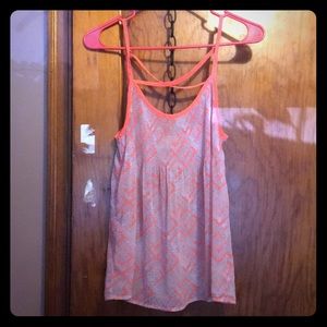 Coral tank top